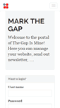 Mobile Screenshot of markthegap.com